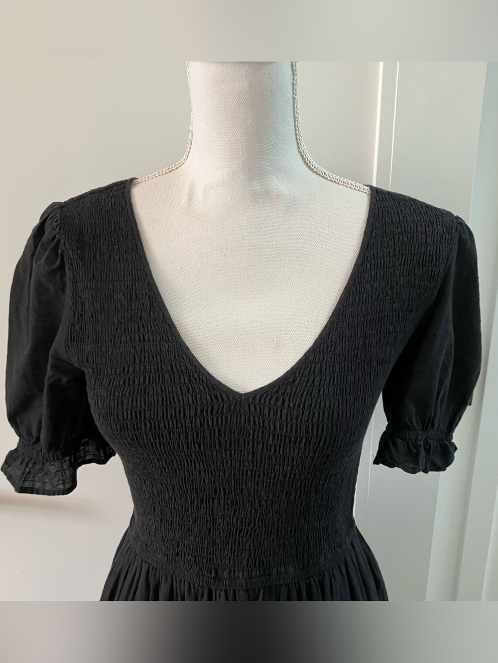 Christy Dawn Brooklyn Maxi Dress in Night Waffle - Small - Picture 6 of 12
